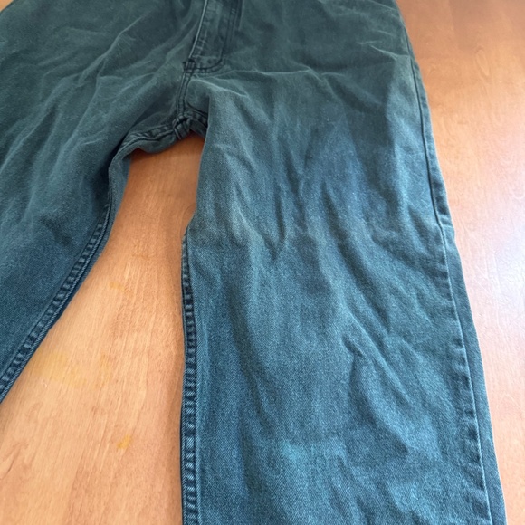 Stefano Green Denim Jeans 36X34 Straight Leg - Picture 2 of 14